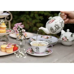 Alice in Wonderland Mikasa V&A Bone China Tea Cup & Saucer Set