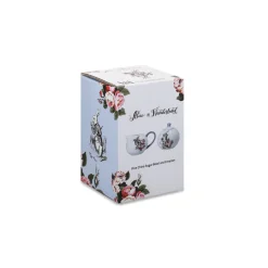 Alice in Wonderland Mikasa V&A Bone China Sugar Bowl & Creamer Set