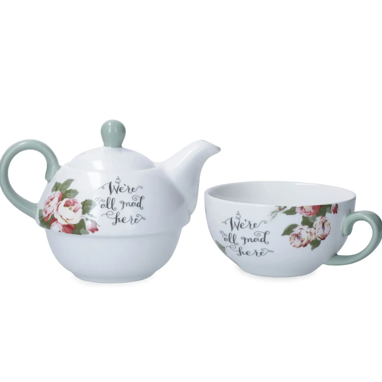Alice in Wonderland Mikasa V&A Bone China Tea For One Teapot