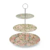Morris u0026 Co Morris & Co 3 Tier Porcelain Cake Stand