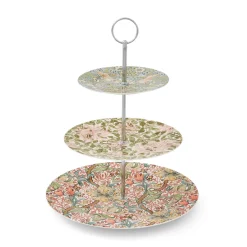 Morris u0026 Co Morris & Co 3 Tier Porcelain Cake Stand
