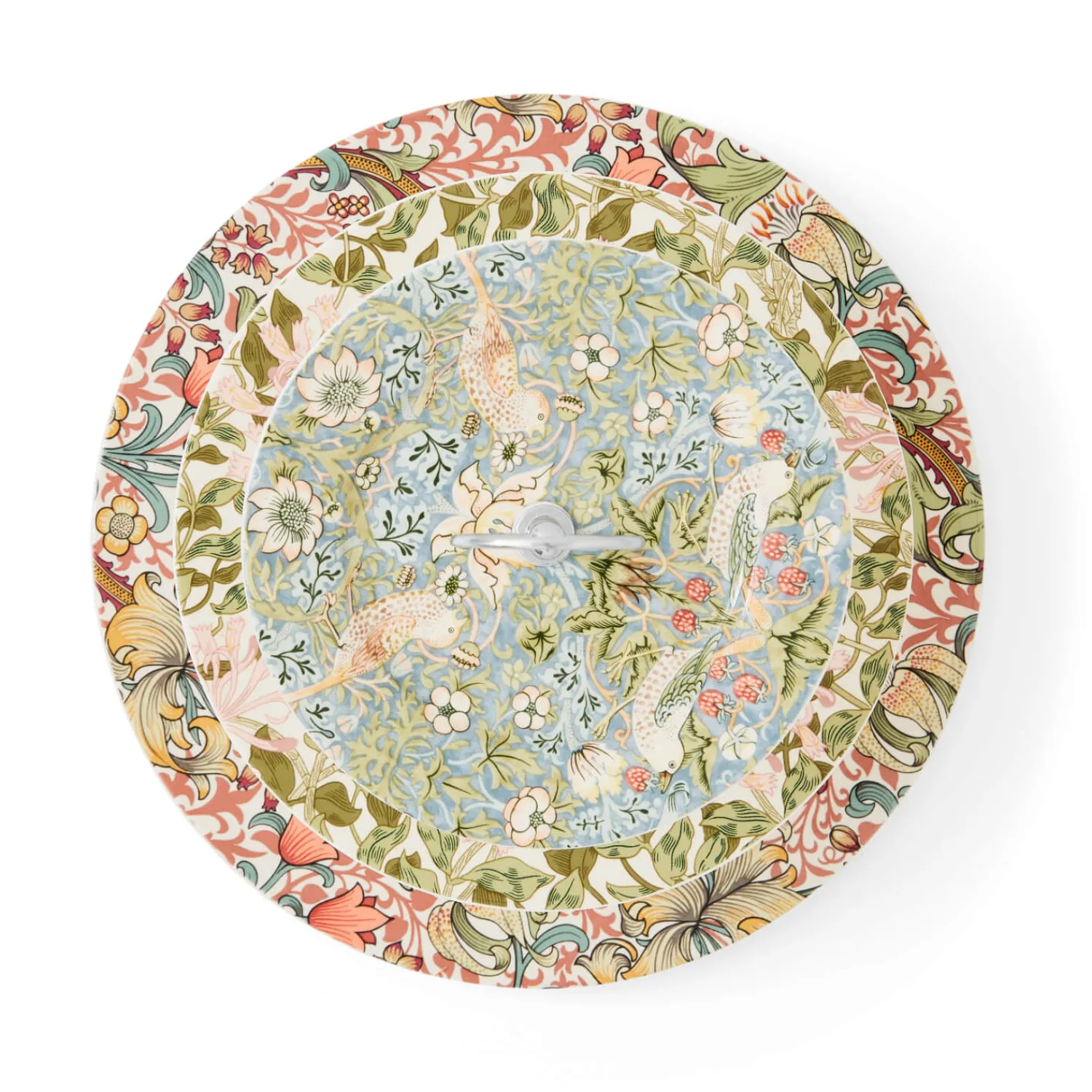 Morris u0026 Co Morris & Co 3 Tier Porcelain Cake Stand
