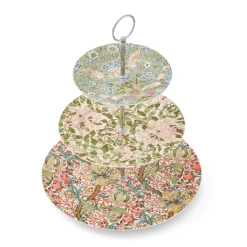 Morris u0026 Co Morris & Co 3 Tier Porcelain Cake Stand