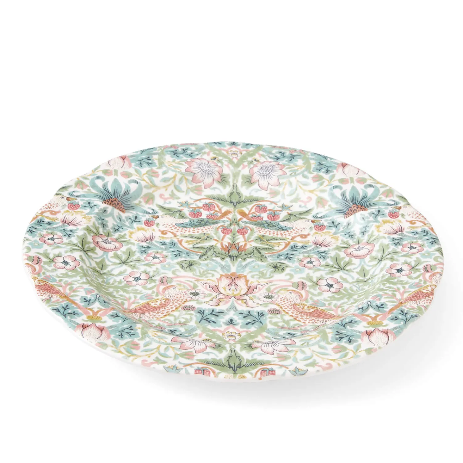 Morris u0026 Co Morris & Co Earthenware Serving Platter - Strawberry Thief