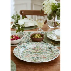 Morris u0026 Co Morris & Co Earthenware Serving Platter - Strawberry Thief