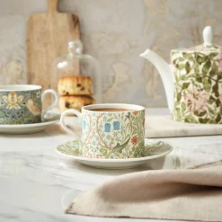 Morris u0026 Co Morris & Co Porcelain Tea Cup & Saucer - Blackthorn