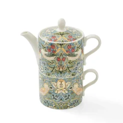 Morris u0026 Co Morris & Co Porcelain Tea For One - Strawberry Thief