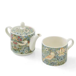 Morris u0026 Co Morris & Co Porcelain Tea For One - Strawberry Thief