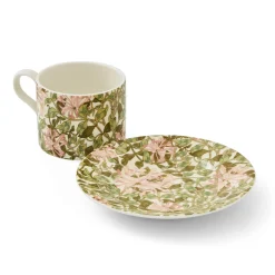 Morris u0026 Co Morris & Co Porcelain Tea Cup & Saucer - Honeysuckle
