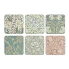 Morris u0026 Co Morris & Co Set of 6 Coasters - Assorted