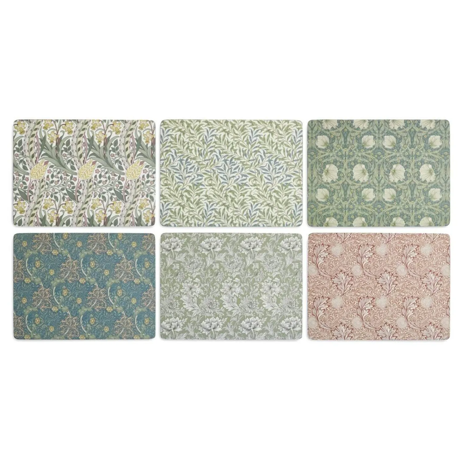 Morris u0026 Co Morris & Co Set of 6 Placemats - Assorted