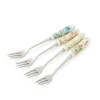 Morris u0026 Co Morris & Co Set Of Four Pastry Forks With Porcelain Handle