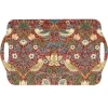 Morris u0026 Co Morris & Co Strawberry Thief Large Tray - Red