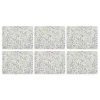 Morris u0026 Co Morris & Co Willow Bough Set Of Six Placemats - Blue