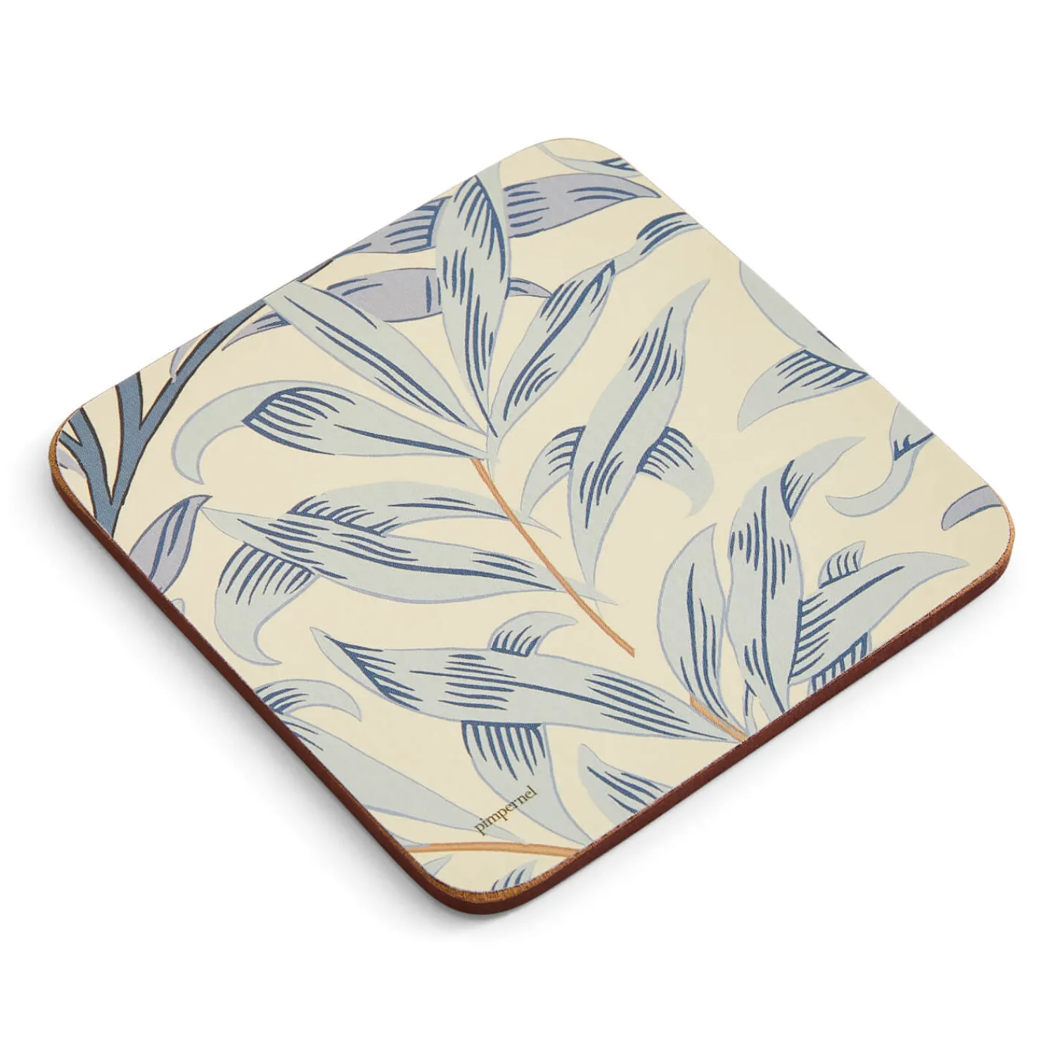 Morris u0026 Co Morris & Co Willow Bough Set Of Six Coasters - Blue