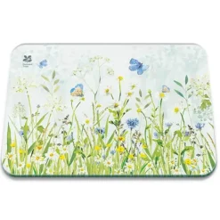 National Trust Large Glass Worktop Protector - Butterfly