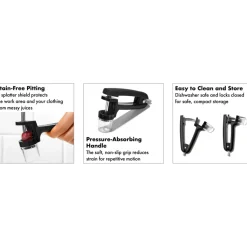 OXO Good Grips Cherry & Olive Pitter - Black