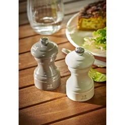 Peugeot Bistro 10cm Salt Mill - Taupe Grey