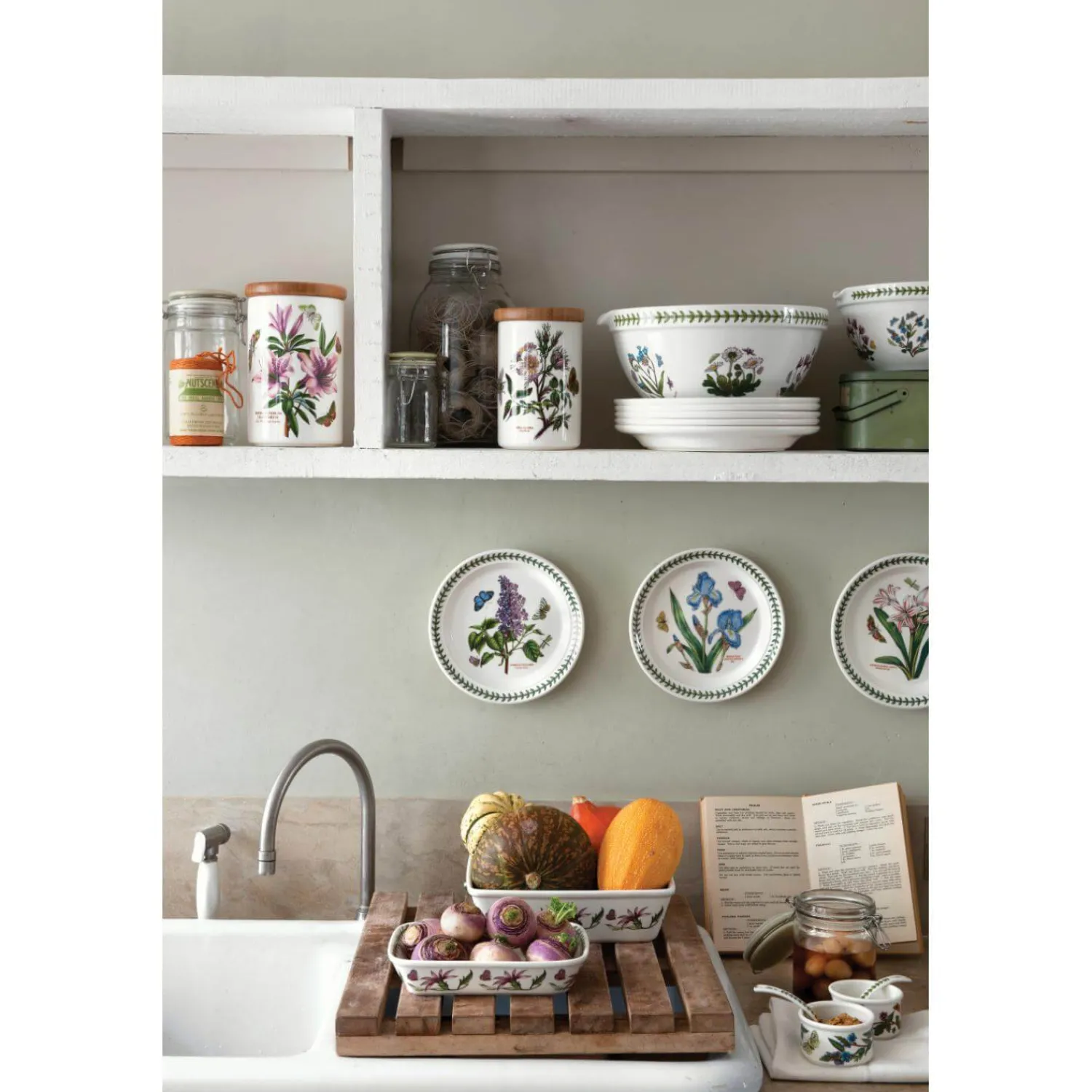 Botanic Garden Portmeirion Round Coasters - Set of 4