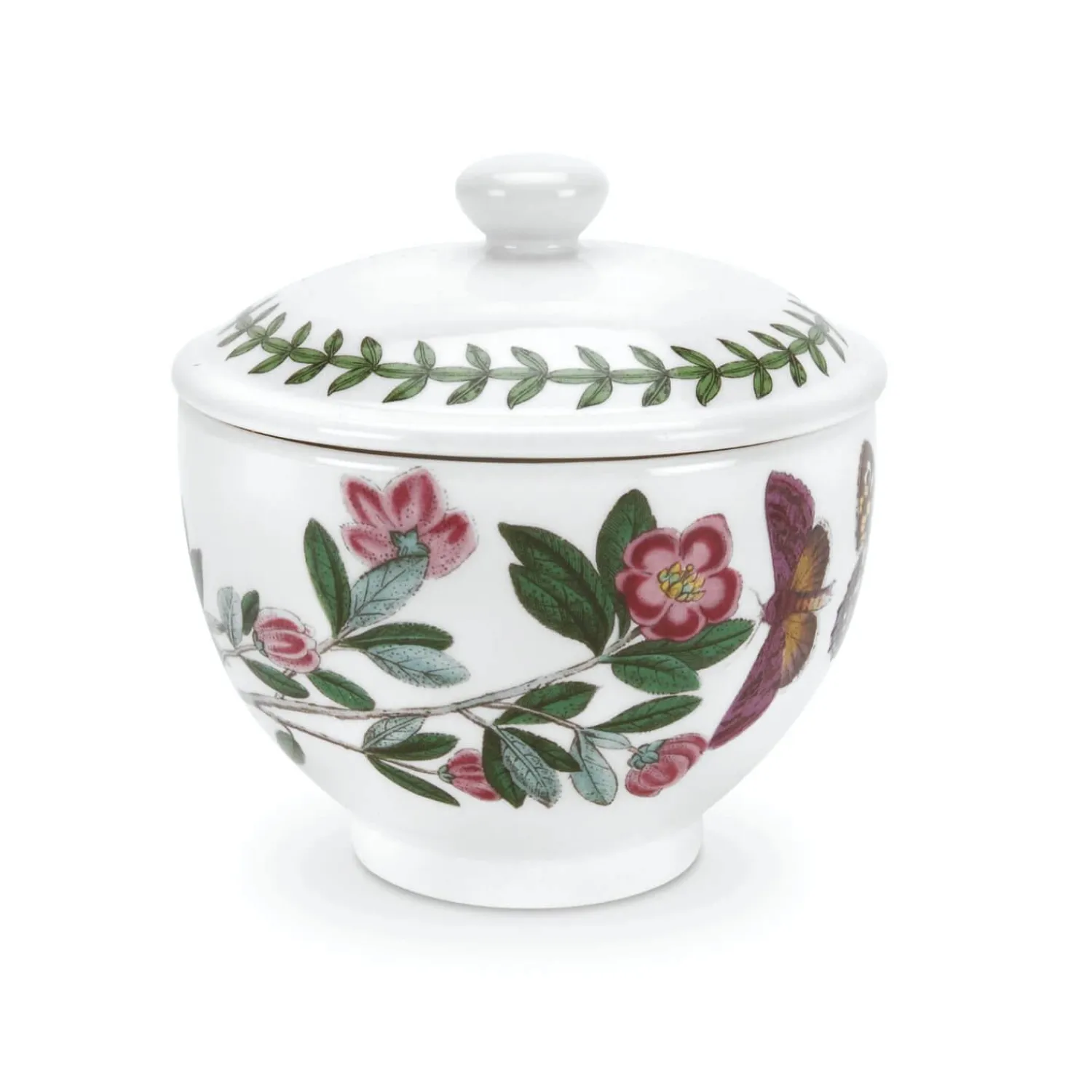 PORTMEIRION Botanic Garden Covered Sugar Bowl