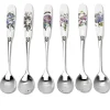PORTMEIRION Botanic Garden Tea Spoons - Set of 6