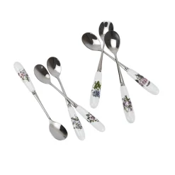 PORTMEIRION Botanic Garden Tea Spoons - Set of 6