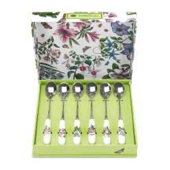 PORTMEIRION Botanic Garden Tea Spoons - Set of 6