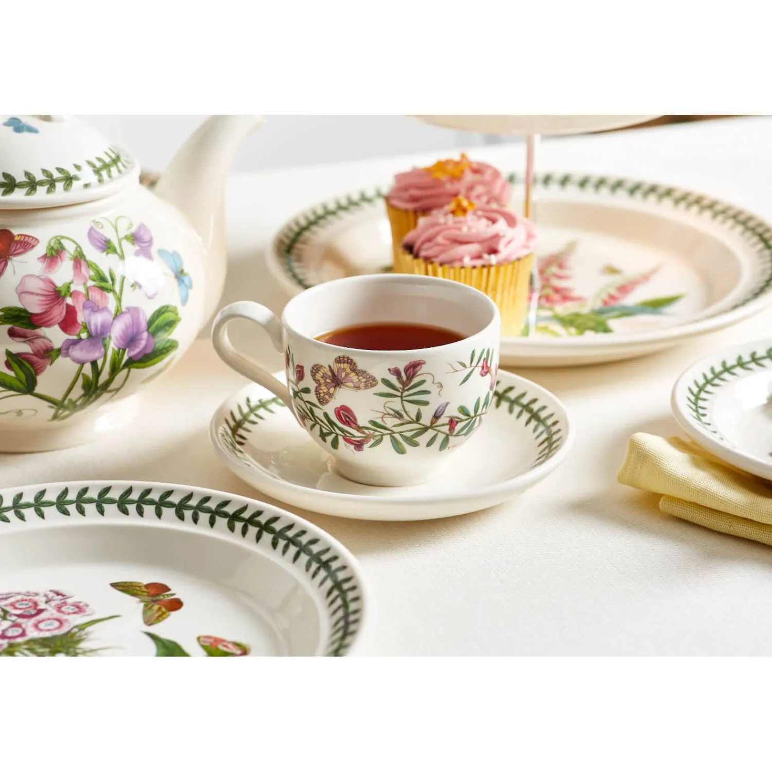 PORTMEIRION Botanic Garden Tea Cup & Saucer - Assorted