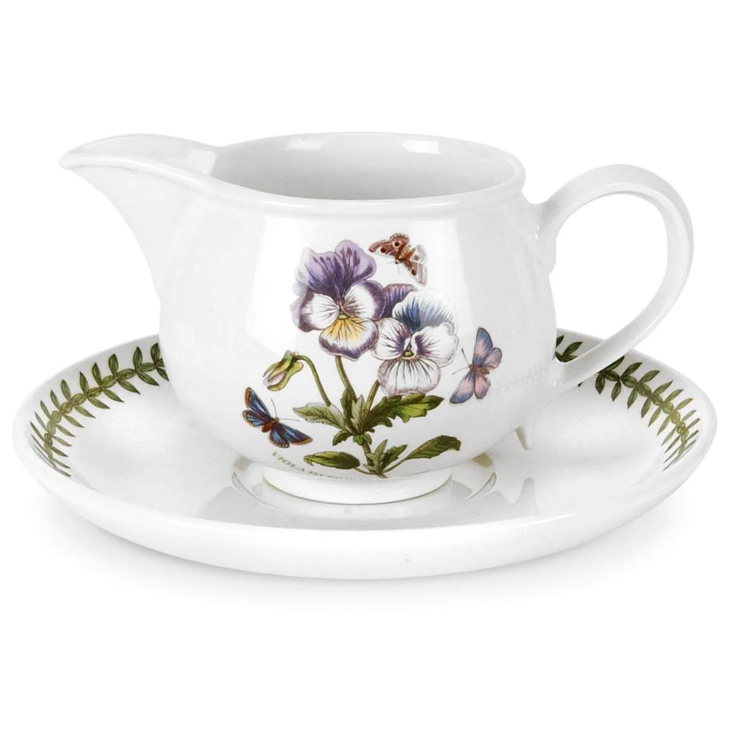 Botanic Garden Portmeirion Gravy Boat & Stand