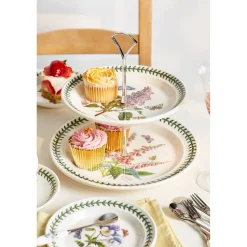 PORTMEIRION Botanic Garden 2 Tier Cake Stand