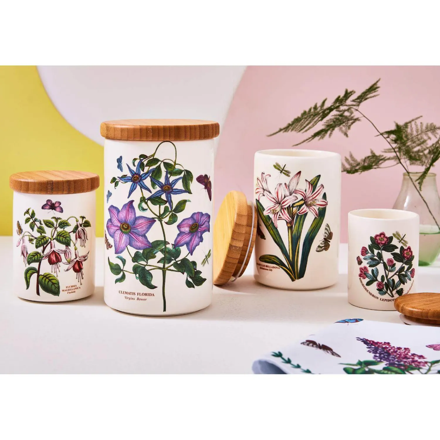 Botanic Garden Portmeirion 4" Airtight Storage Jar - Assorted