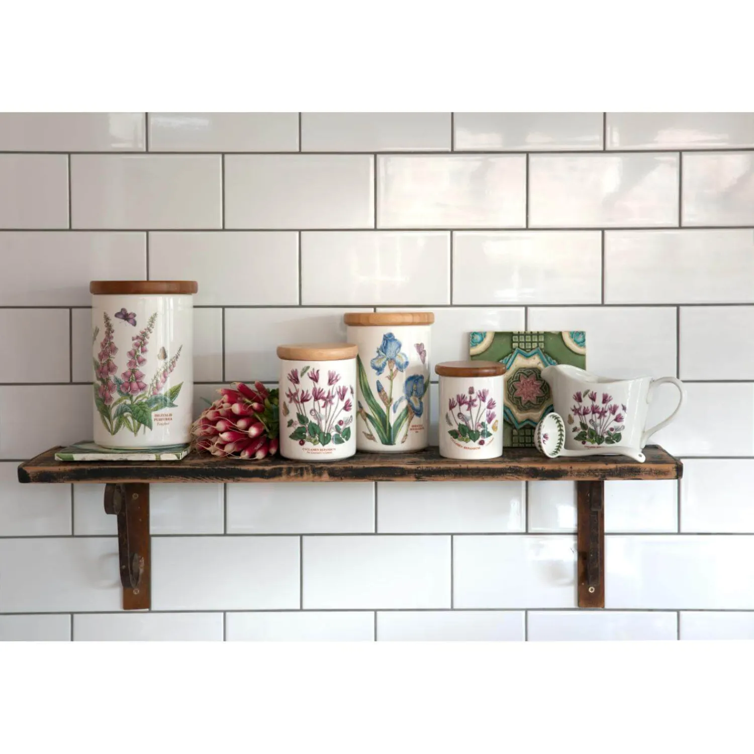 Botanic Garden Portmeirion 4" Airtight Storage Jar - Assorted