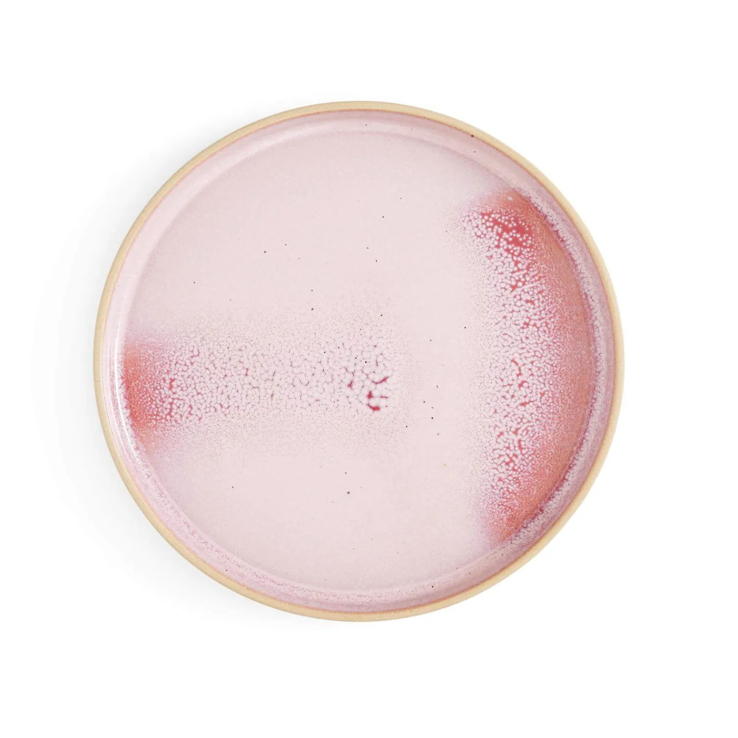 PORTMEIRION Minerals Stoneware 26.6cm Dinner Plate - Rose Quartz