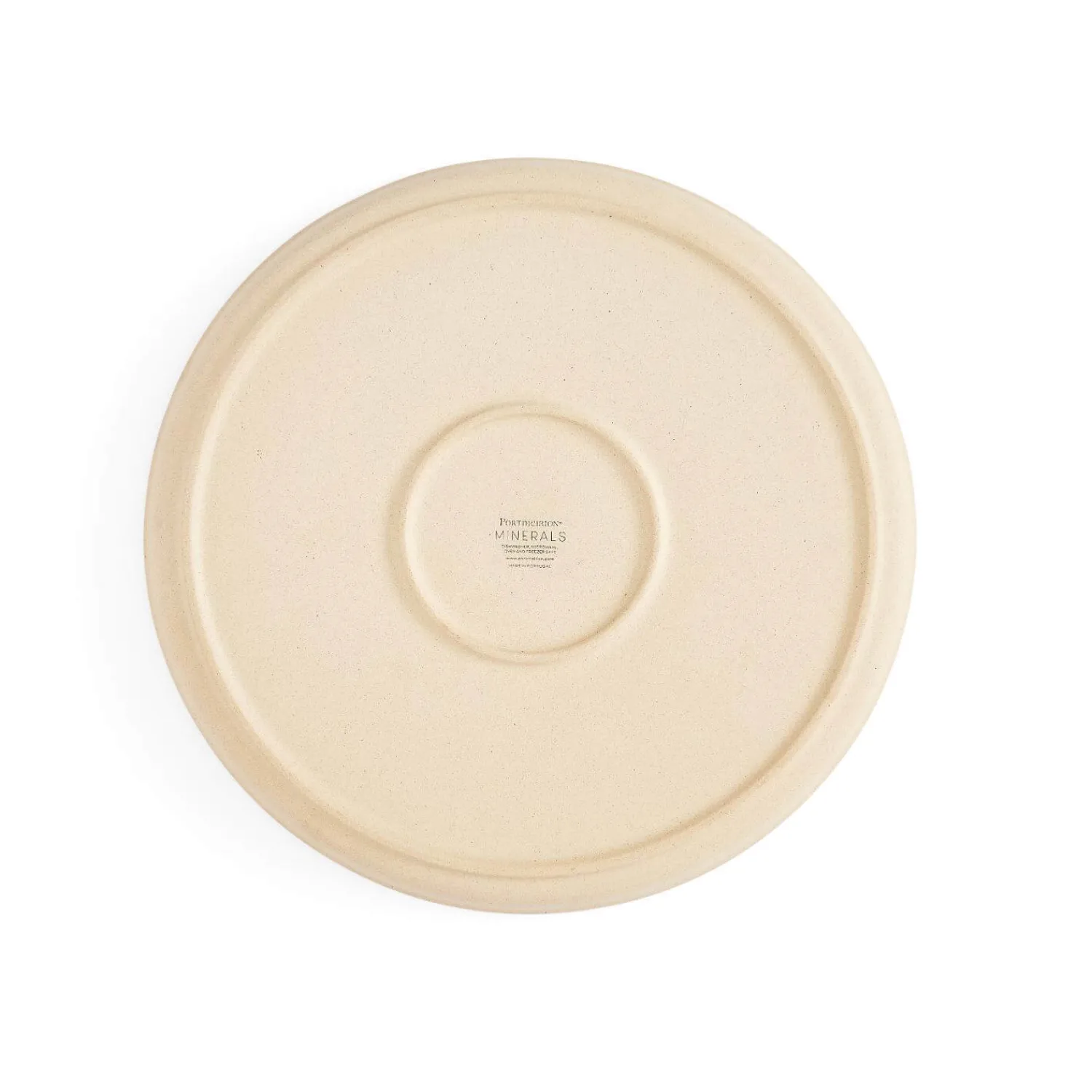 PORTMEIRION Minerals Stoneware 26.6cm Dinner Plate - Rose Quartz