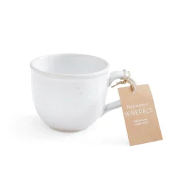PORTMEIRION Minerals Stoneware 300ml Mug - Moonstone