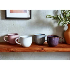 PORTMEIRION Minerals Stoneware 300ml Mug - Moonstone
