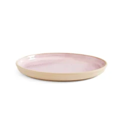 PORTMEIRION Minerals Stoneware 21.7cm Side Plate - Rose Quartz