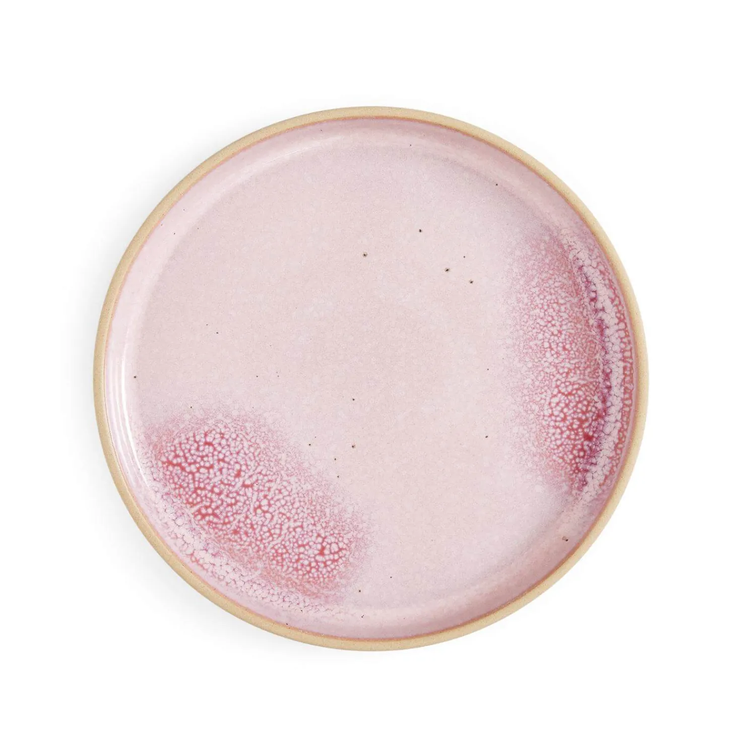 PORTMEIRION Minerals Stoneware 21.7cm Side Plate - Rose Quartz