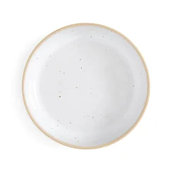 PORTMEIRION Minerals Stoneware 22.2cm Low Bowl - Moonstone