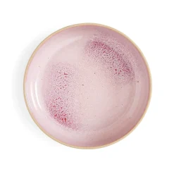 PORTMEIRION Minerals Stoneware 22.2cm Low Bowl - Rose Quartz