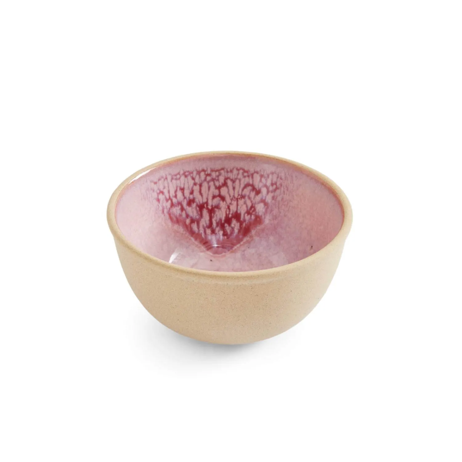 PORTMEIRION Minerals Stoneware 11.4cm Small Bowl - Rose Quartz