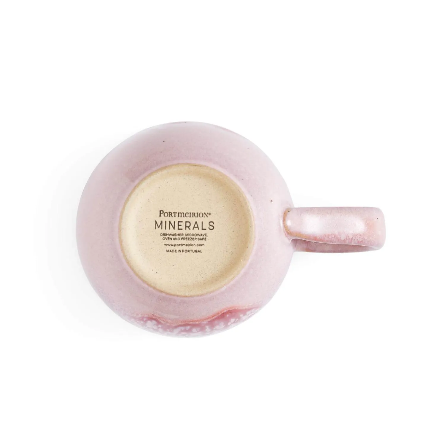 PORTMEIRION Minerals Stoneware 300ml Mug - Rose Quartz