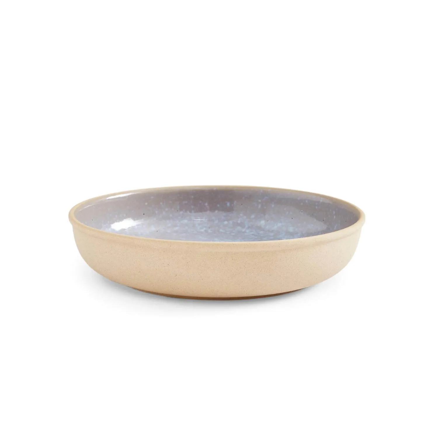 PORTMEIRION Minerals Stoneware 22.2cm Low Bowl - Aquamarine