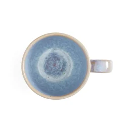 PORTMEIRION Minerals Stoneware 300ml Mug - Aquamarine