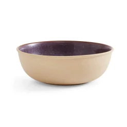 PORTMEIRION Minerals Stoneware 24.5cm Medium Serving Bowl - Amethyst