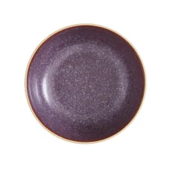 PORTMEIRION Minerals Stoneware 24.5cm Medium Serving Bowl - Amethyst