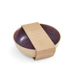 PORTMEIRION Minerals Stoneware 24.5cm Medium Serving Bowl - Amethyst