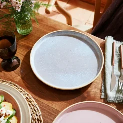 PORTMEIRION Minerals Stoneware 26.6cm Dinner Plate - Aquamarine