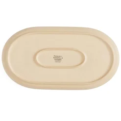 PORTMEIRION Minerals Stoneware 30.4cm Medium Oval Platter - Amethyst