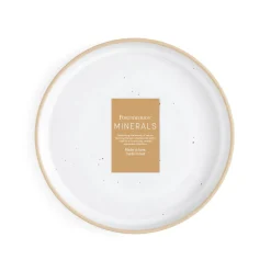 PORTMEIRION Minerals Stoneware 21.7cm Side Plate - Moonstone